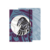 Raven Moon Journal – Indigenous Art Hardcover by Allan Weir Haida (192 Pages)